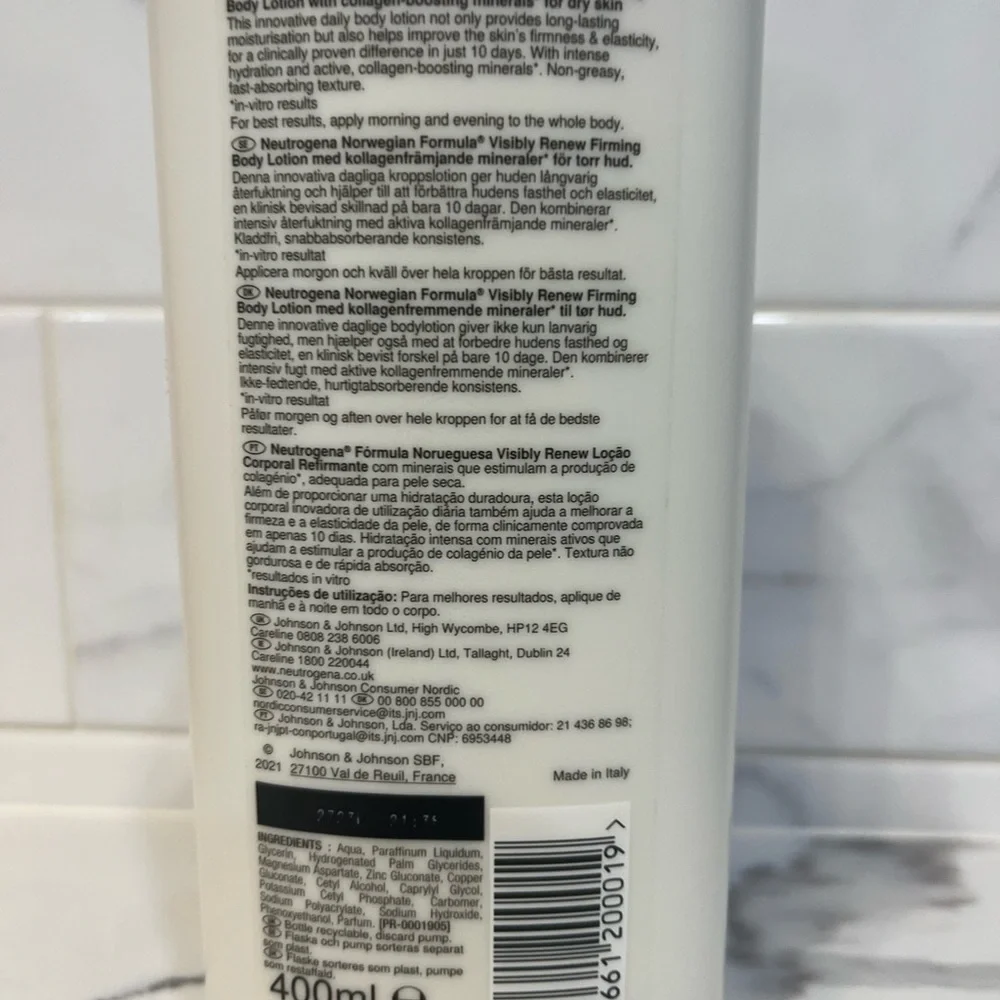 Newtrogena Visibly Firming Body Lotion‎ with Collagen 13.5 Onz